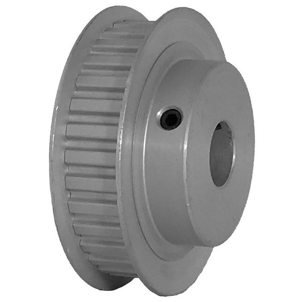 B B Manufacturing 32XL037-6FA6, Timing Pulley, Aluminum, Clear Anodized,  32XL037-6FA6